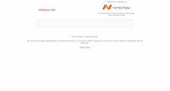 Desktop Screenshot of intralynx.net